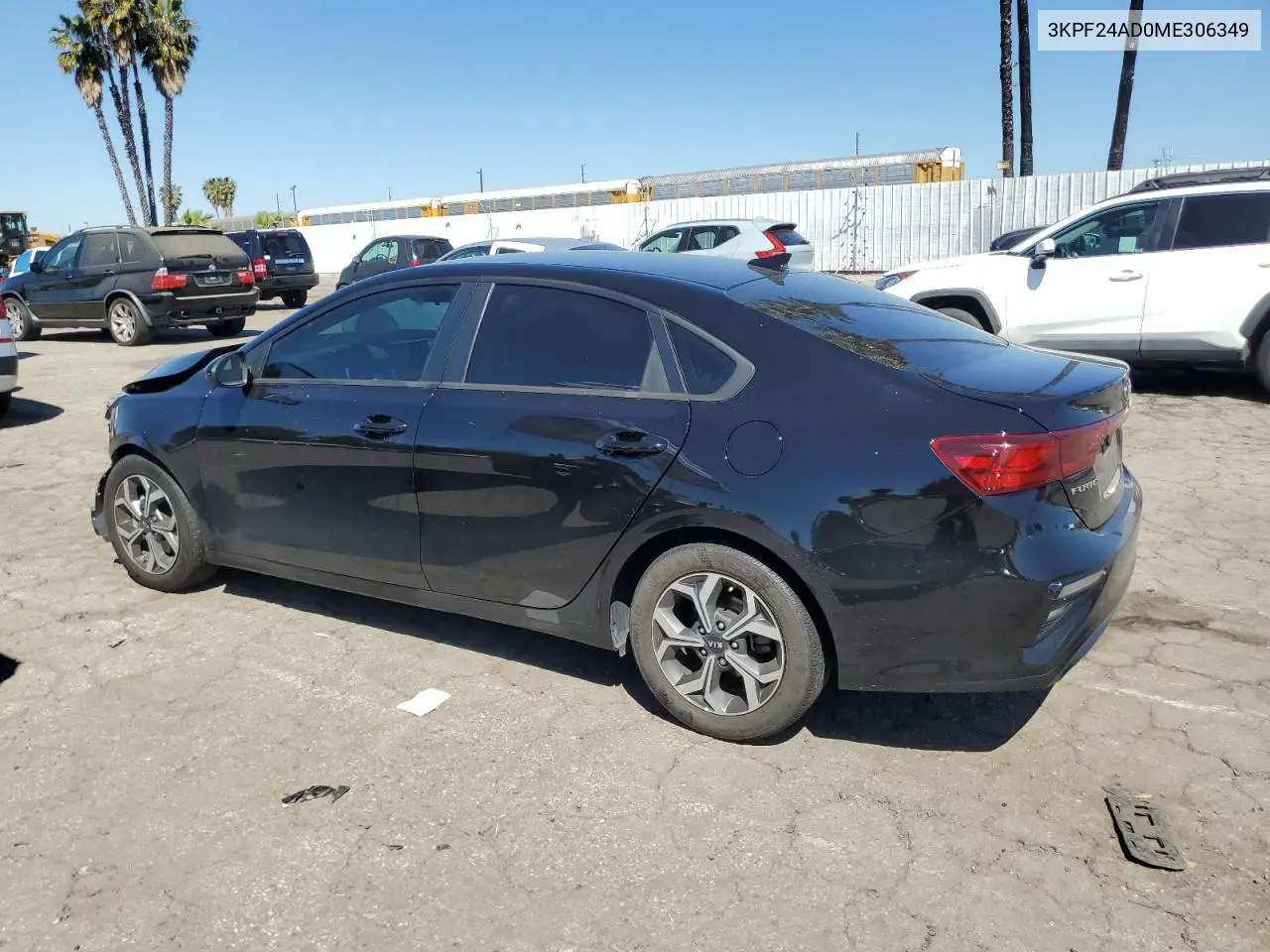 2021 Kia Forte Fe VIN: 3KPF24AD0ME306349 Lot: 50391315