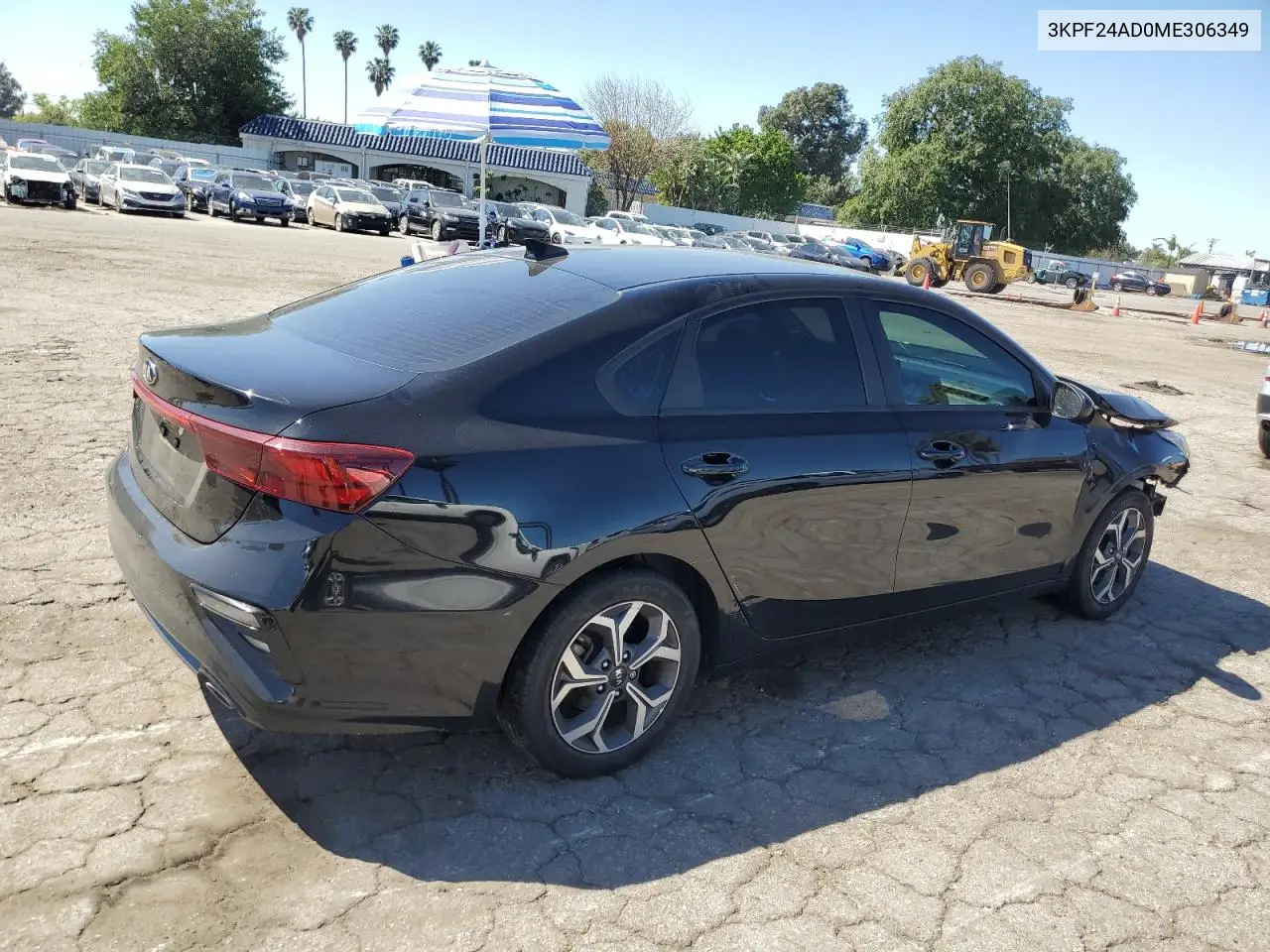 2021 Kia Forte Fe VIN: 3KPF24AD0ME306349 Lot: 50391315