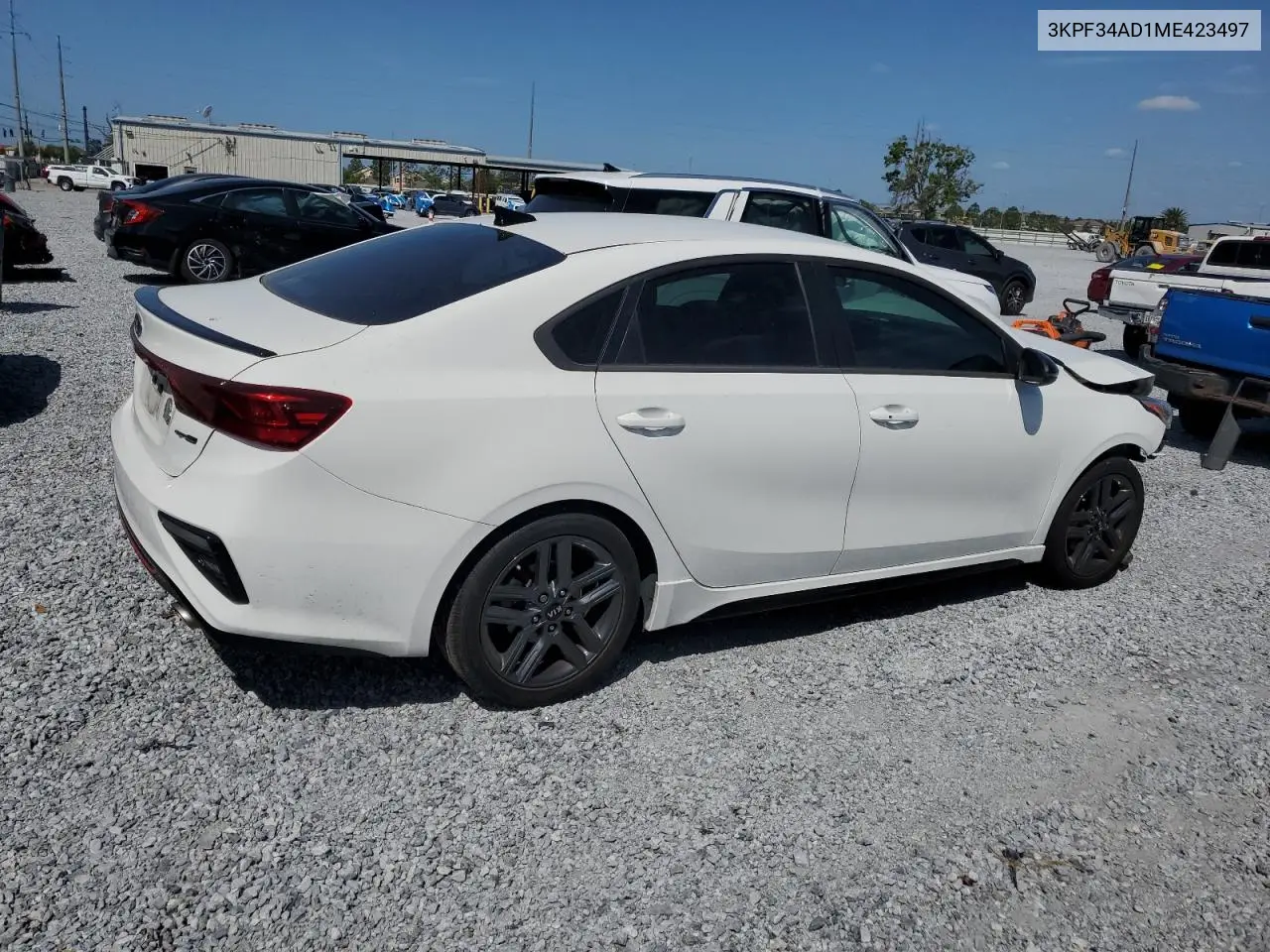 2021 Kia Forte Gt Line VIN: 3KPF34AD1ME423497 Lot: 50549775