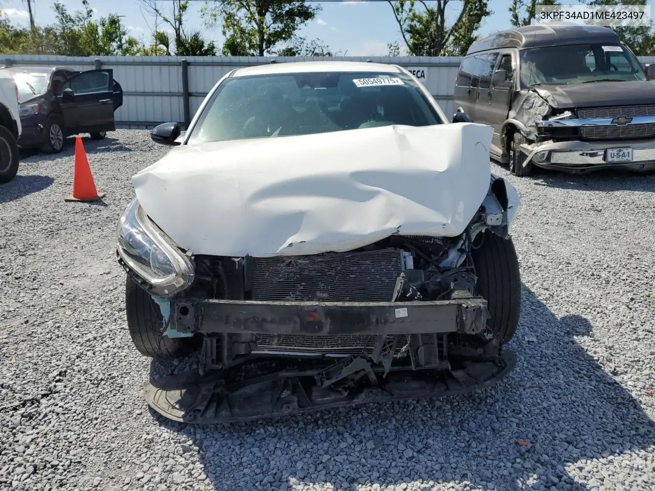 2021 Kia Forte Gt Line VIN: 3KPF34AD1ME423497 Lot: 50549775