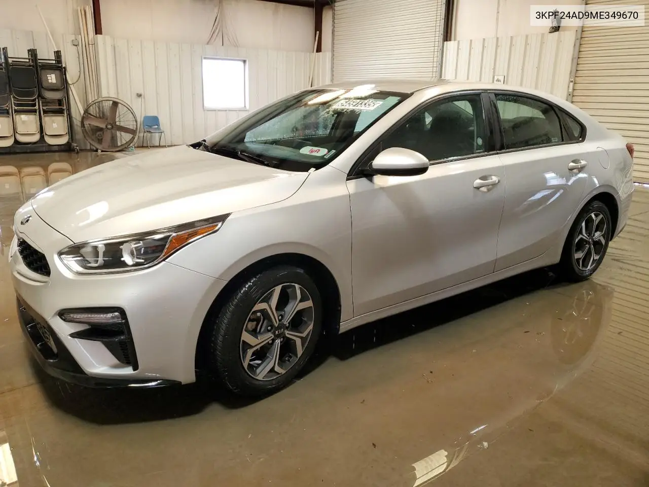 2021 Kia Forte Fe VIN: 3KPF24AD9ME349670 Lot: 54591335