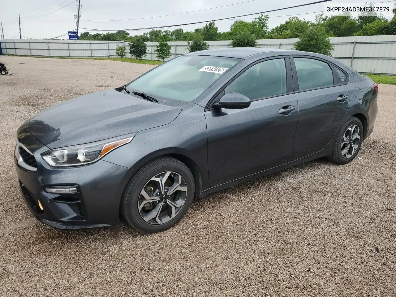 2021 Kia Forte Fe VIN: 3KPF24AD3ME347879 Lot: 55014125