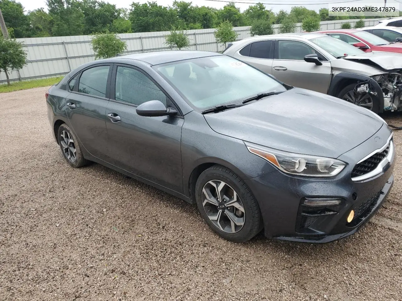 2021 Kia Forte Fe VIN: 3KPF24AD3ME347879 Lot: 55014125