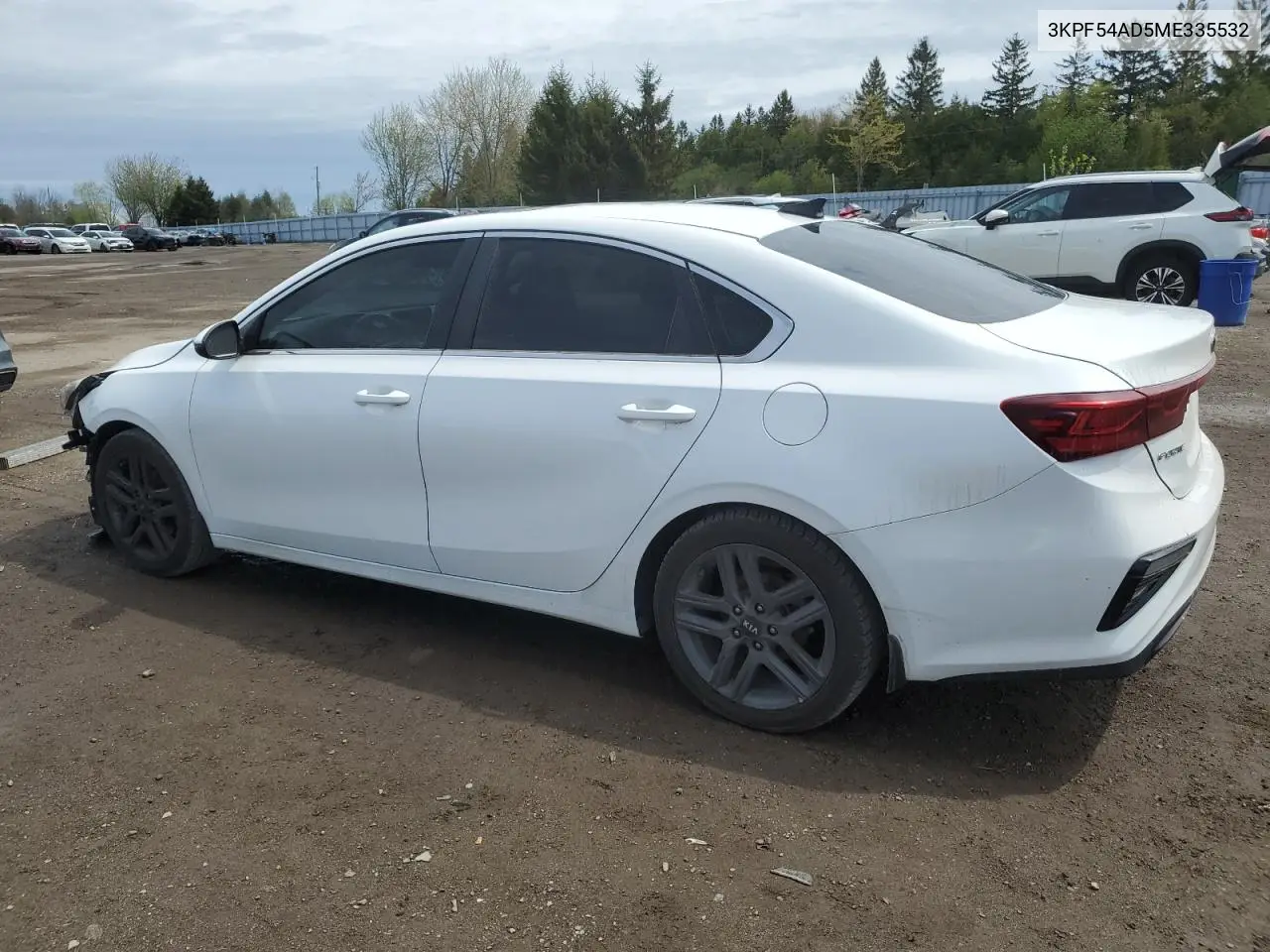 2021 Kia Forte Ex VIN: 3KPF54AD5ME335532 Lot: 55064315