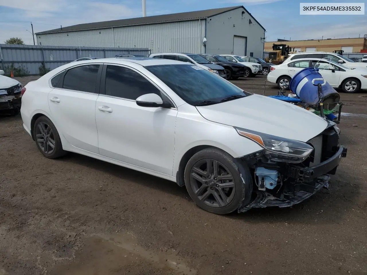 2021 Kia Forte Ex VIN: 3KPF54AD5ME335532 Lot: 55064315