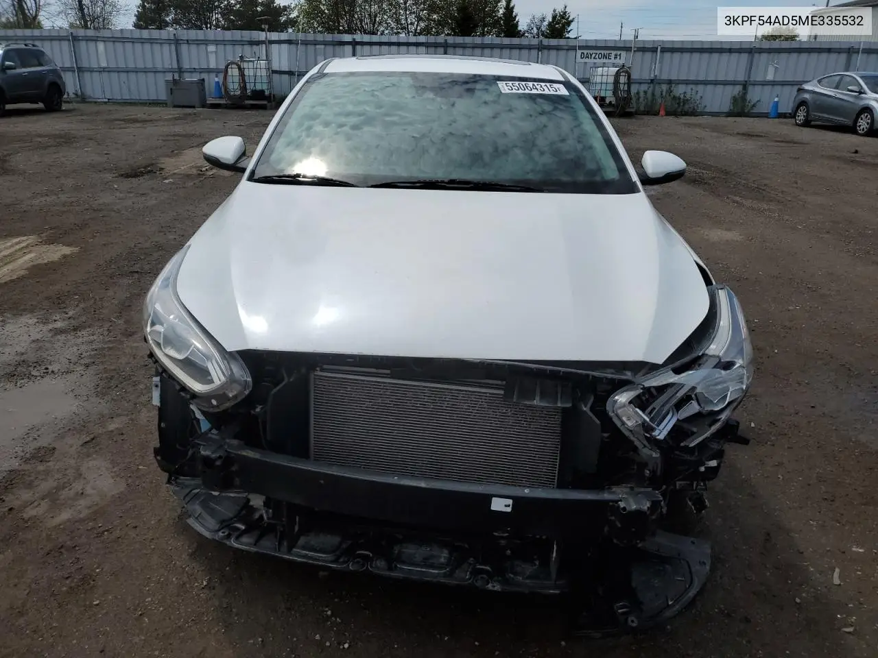 2021 Kia Forte Ex VIN: 3KPF54AD5ME335532 Lot: 55064315