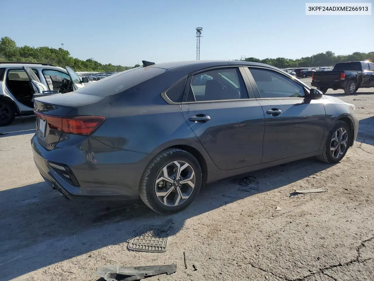 2021 Kia Forte Fe VIN: 3KPF24ADXME266913 Lot: 55859375