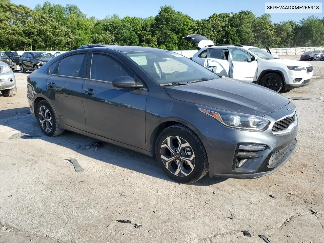 2021 Kia Forte Fe VIN: 3KPF24ADXME266913 Lot: 55859375