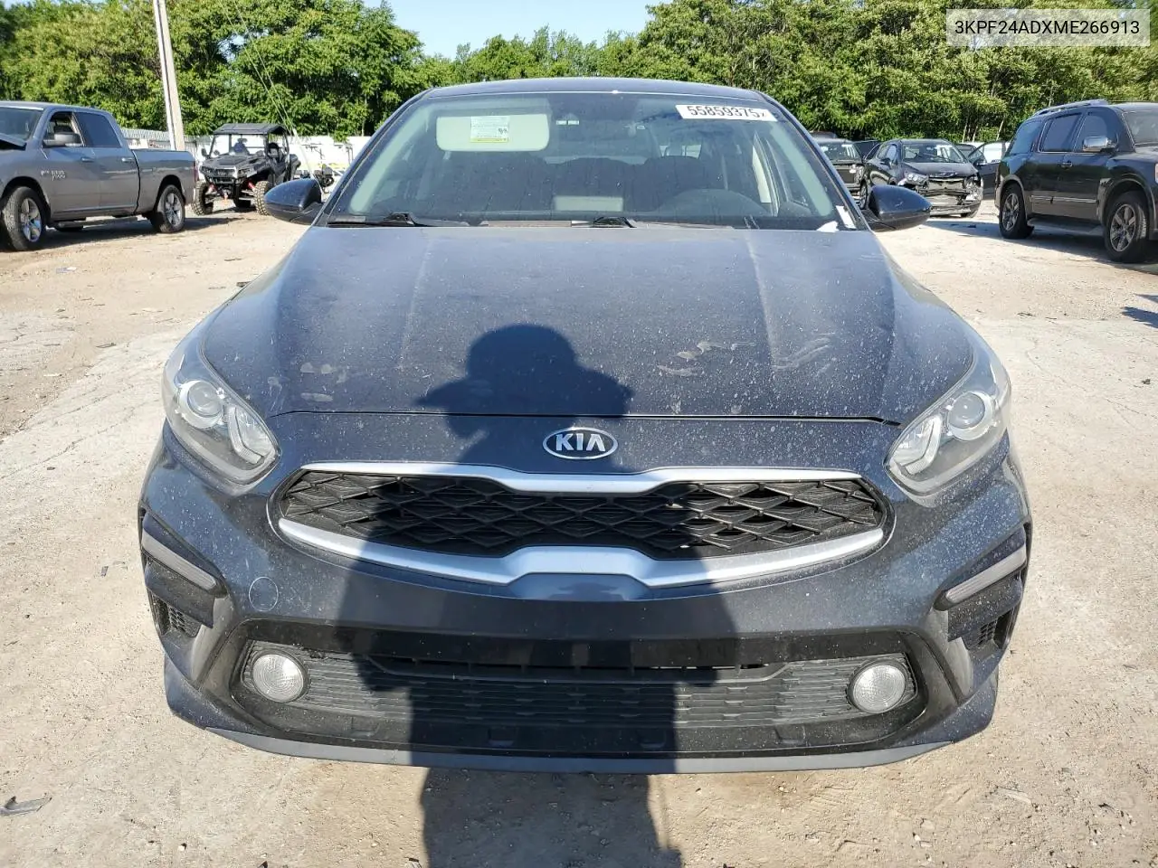 2021 Kia Forte Fe VIN: 3KPF24ADXME266913 Lot: 55859375