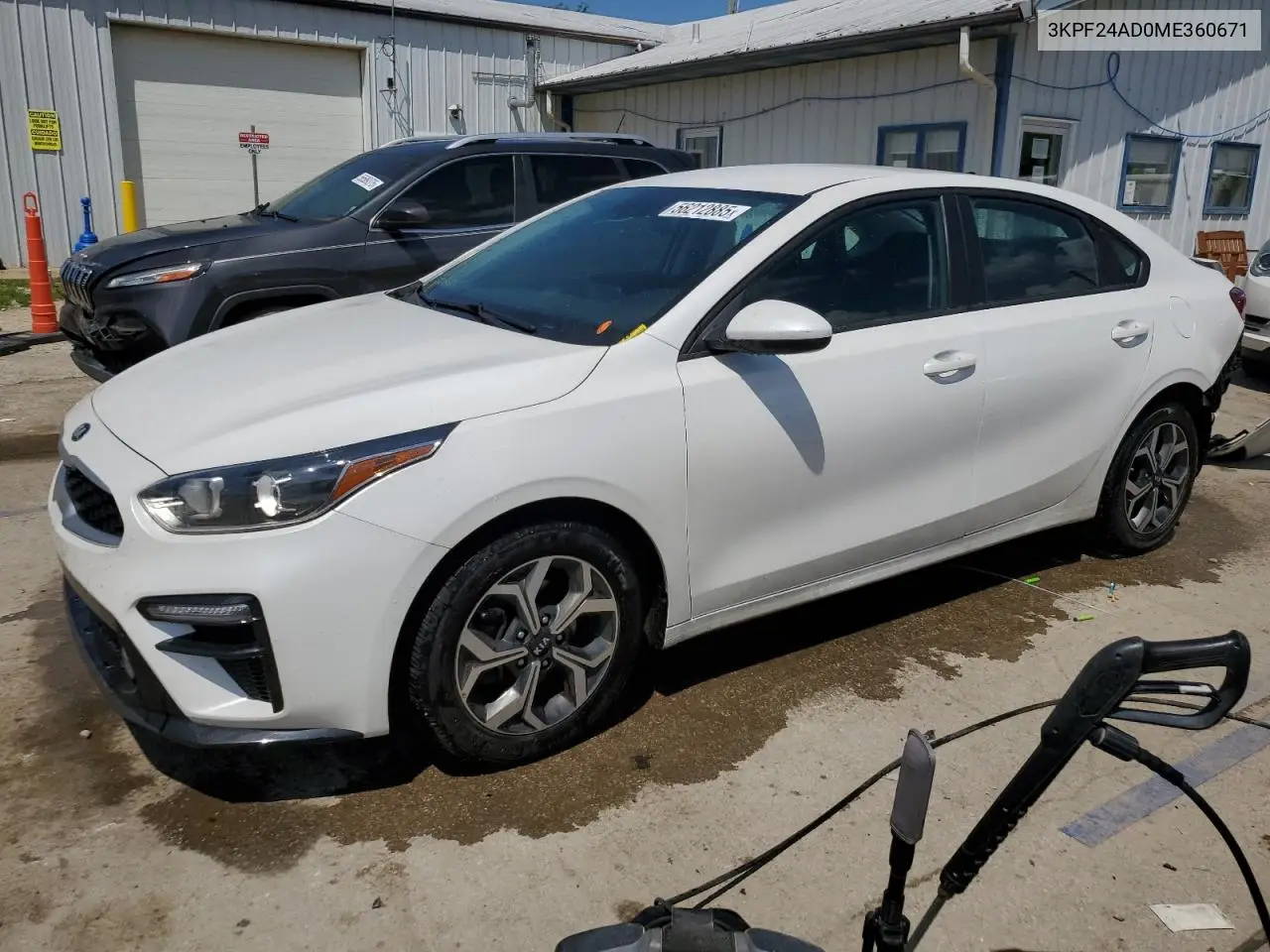 2021 Kia Forte Fe VIN: 3KPF24AD0ME360671 Lot: 56212885