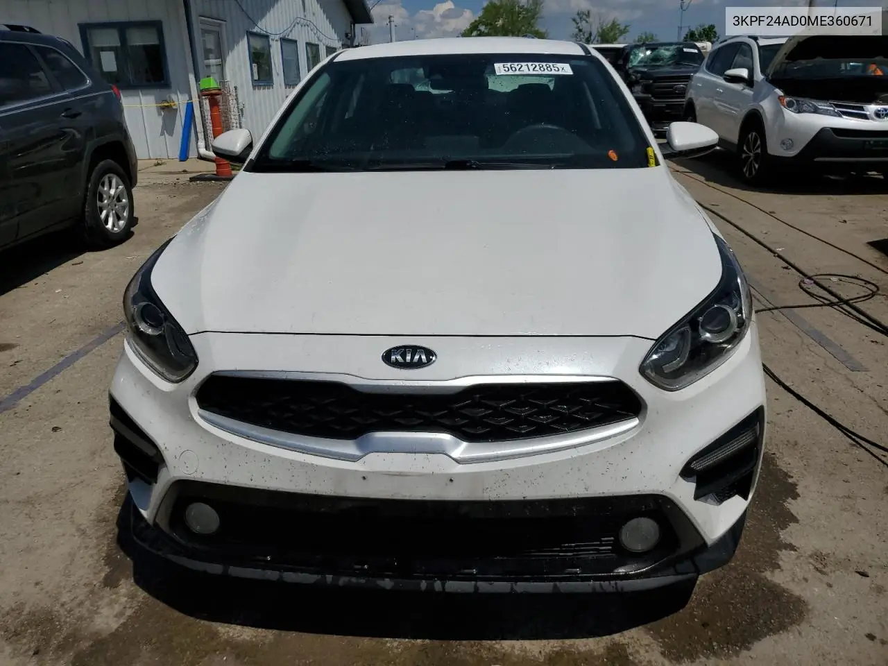 2021 Kia Forte Fe VIN: 3KPF24AD0ME360671 Lot: 56212885