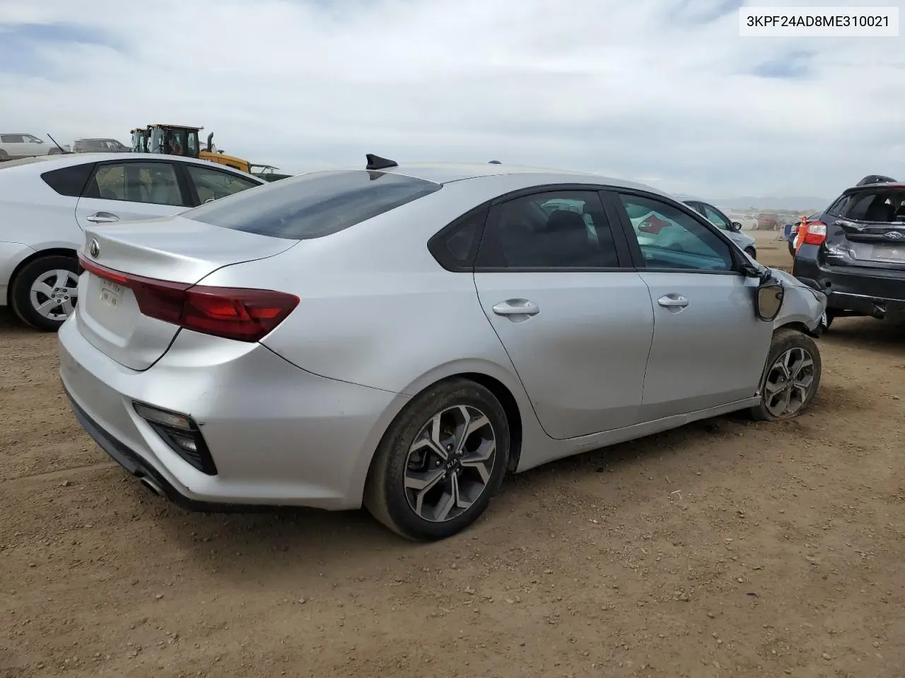 2021 Kia Forte Fe VIN: 3KPF24AD8ME310021 Lot: 56691165