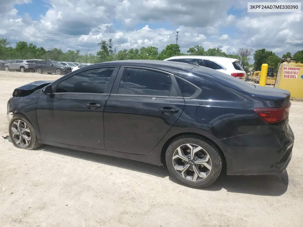2021 Kia Forte Fe VIN: 3KPF24AD7ME330390 Lot: 56857945