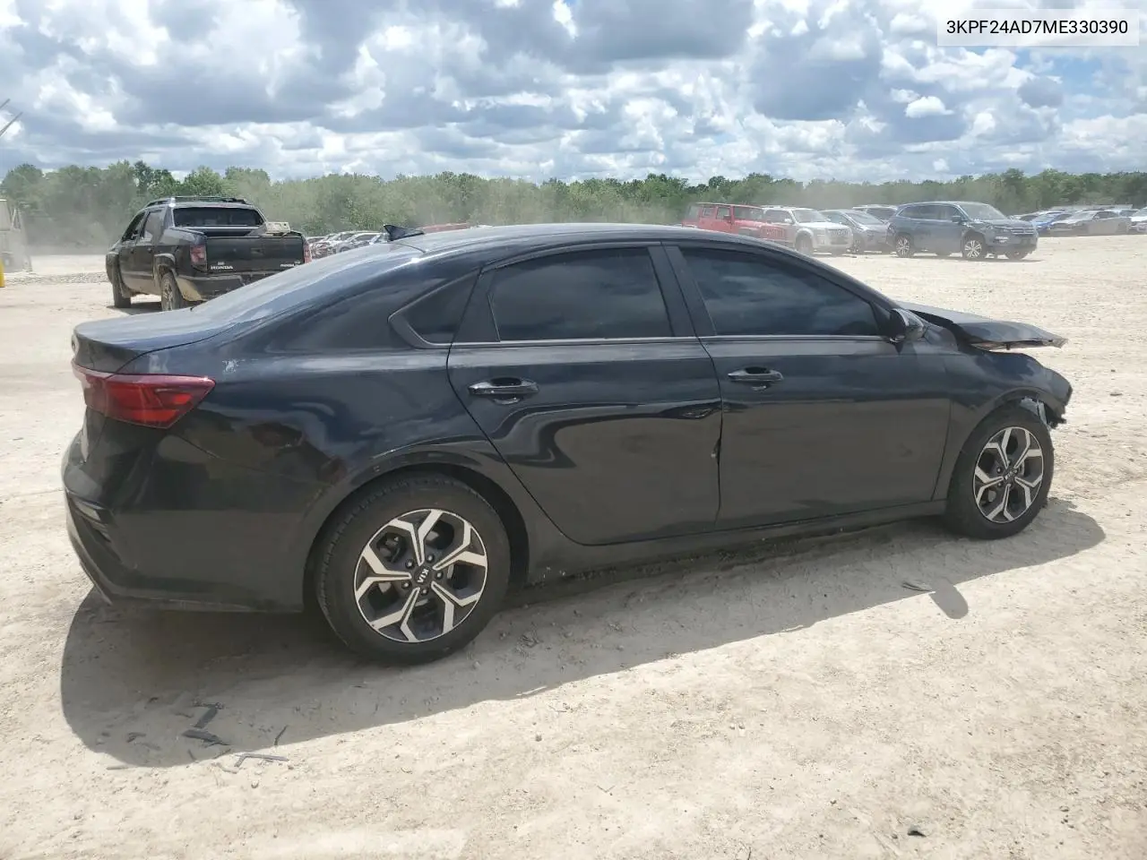 2021 Kia Forte Fe VIN: 3KPF24AD7ME330390 Lot: 56857945
