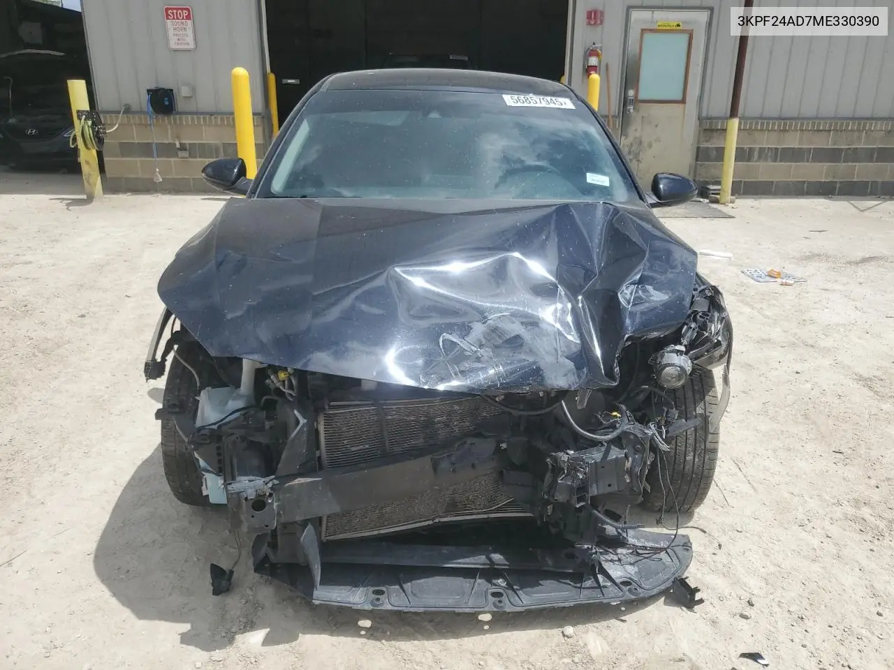 2021 Kia Forte Fe VIN: 3KPF24AD7ME330390 Lot: 56857945