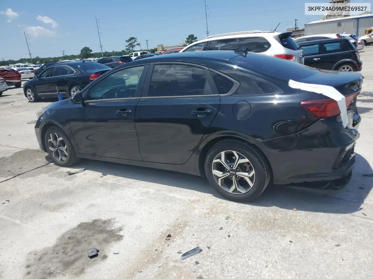 2021 Kia Forte Fe VIN: 3KPF24AD9ME269527 Lot: 56896375