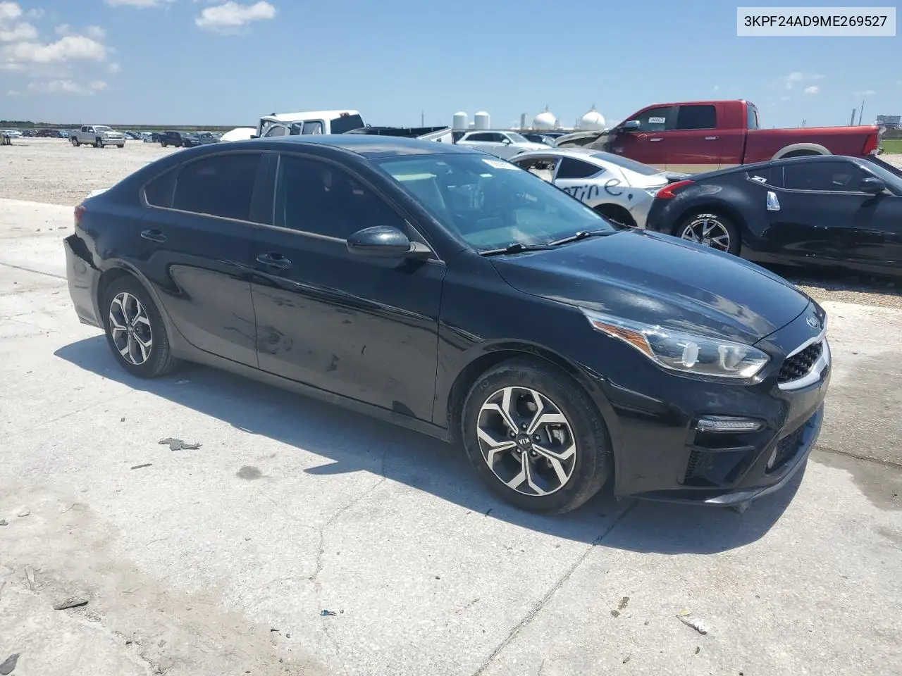 2021 Kia Forte Fe VIN: 3KPF24AD9ME269527 Lot: 56896375