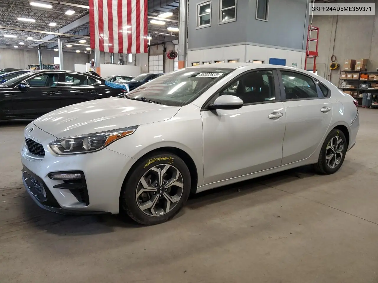 2021 Kia Forte Fe VIN: 3KPF24AD5ME359371 Lot: 56922525