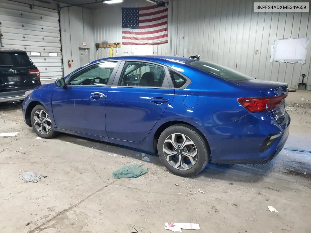 2021 Kia Forte Fe VIN: 3KPF24ADXME349659 Lot: 57096315
