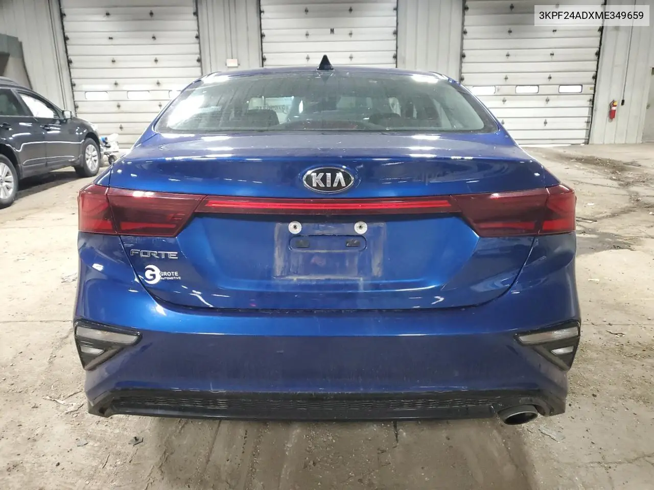 2021 Kia Forte Fe VIN: 3KPF24ADXME349659 Lot: 57096315