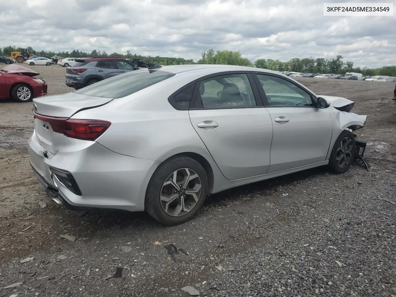 2021 Kia Forte Fe VIN: 3KPF24AD5ME334549 Lot: 57179825