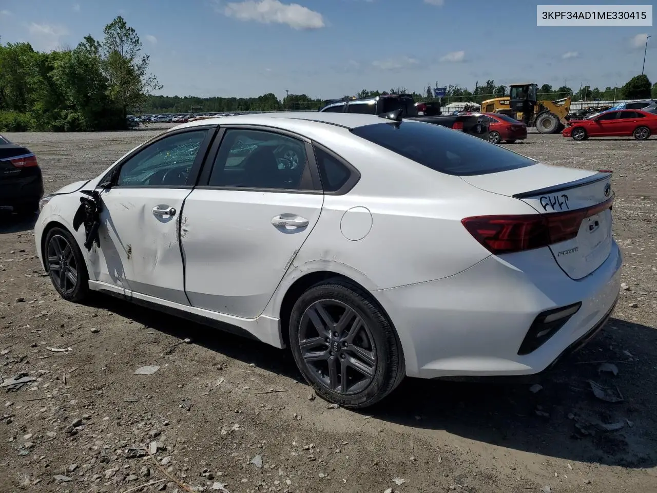 2021 Kia Forte Gt Line VIN: 3KPF34AD1ME330415 Lot: 57488545