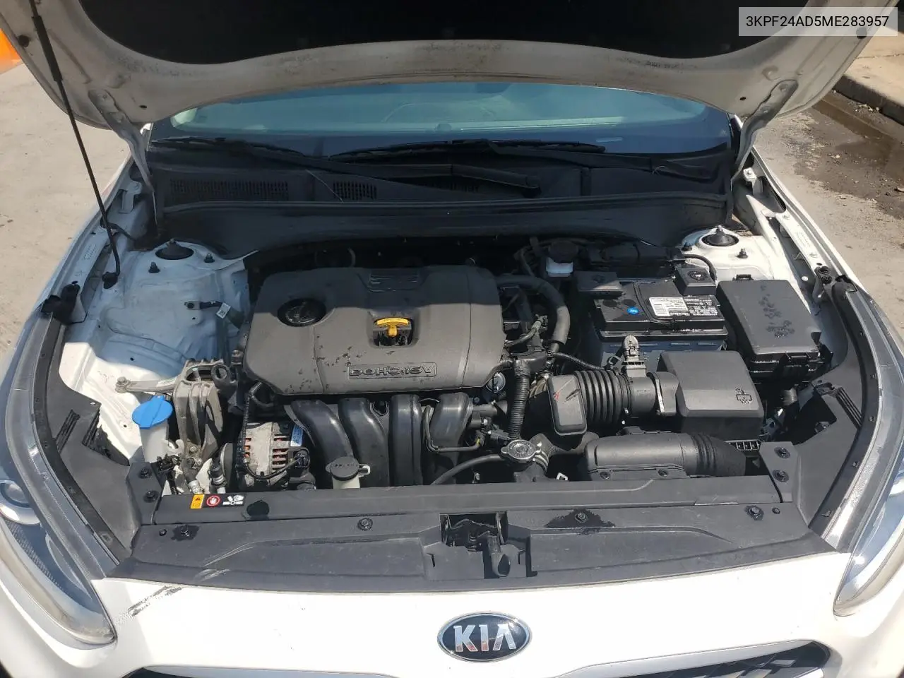 2021 Kia Forte Fe VIN: 3KPF24AD5ME283957 Lot: 58029855