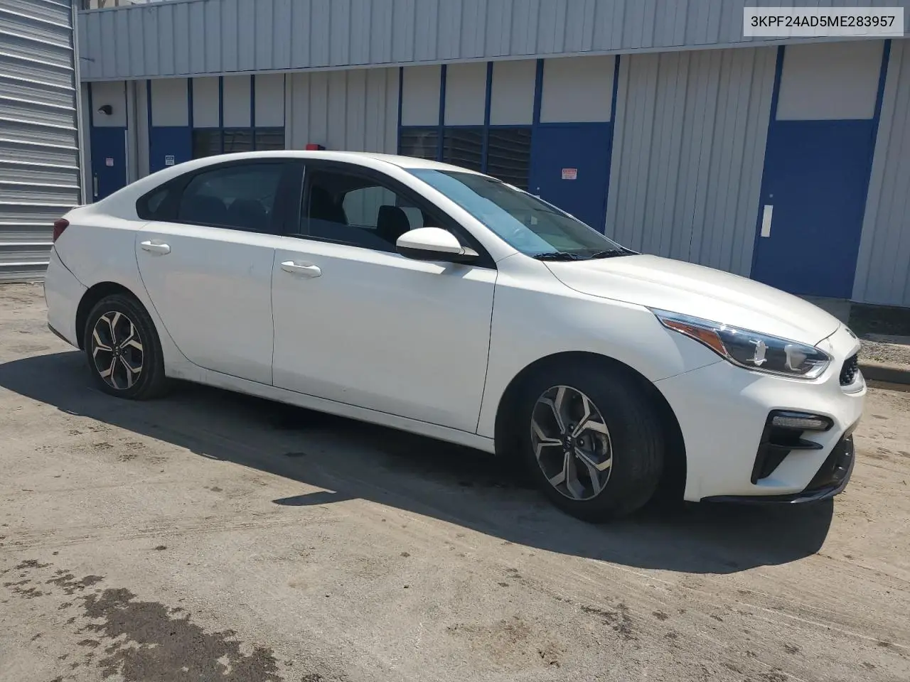 2021 Kia Forte Fe VIN: 3KPF24AD5ME283957 Lot: 58029855