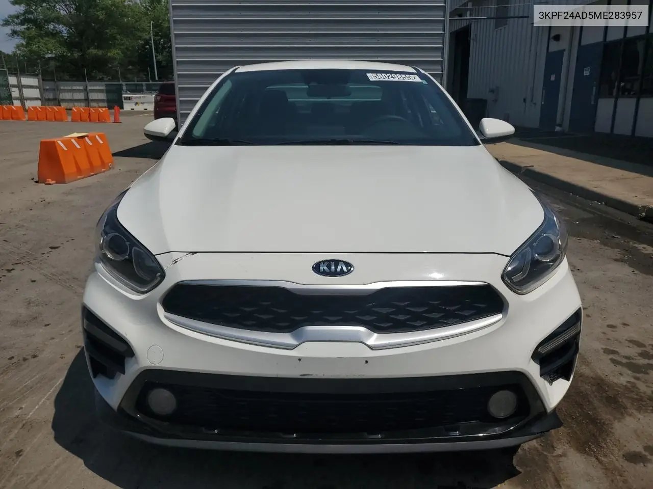 2021 Kia Forte Fe VIN: 3KPF24AD5ME283957 Lot: 58029855