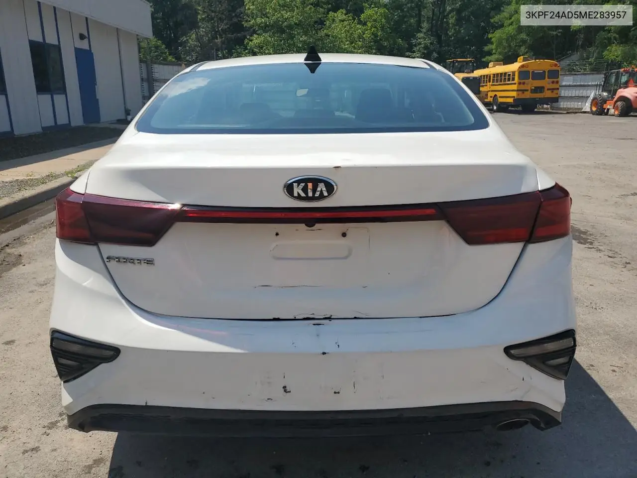 2021 Kia Forte Fe VIN: 3KPF24AD5ME283957 Lot: 58029855