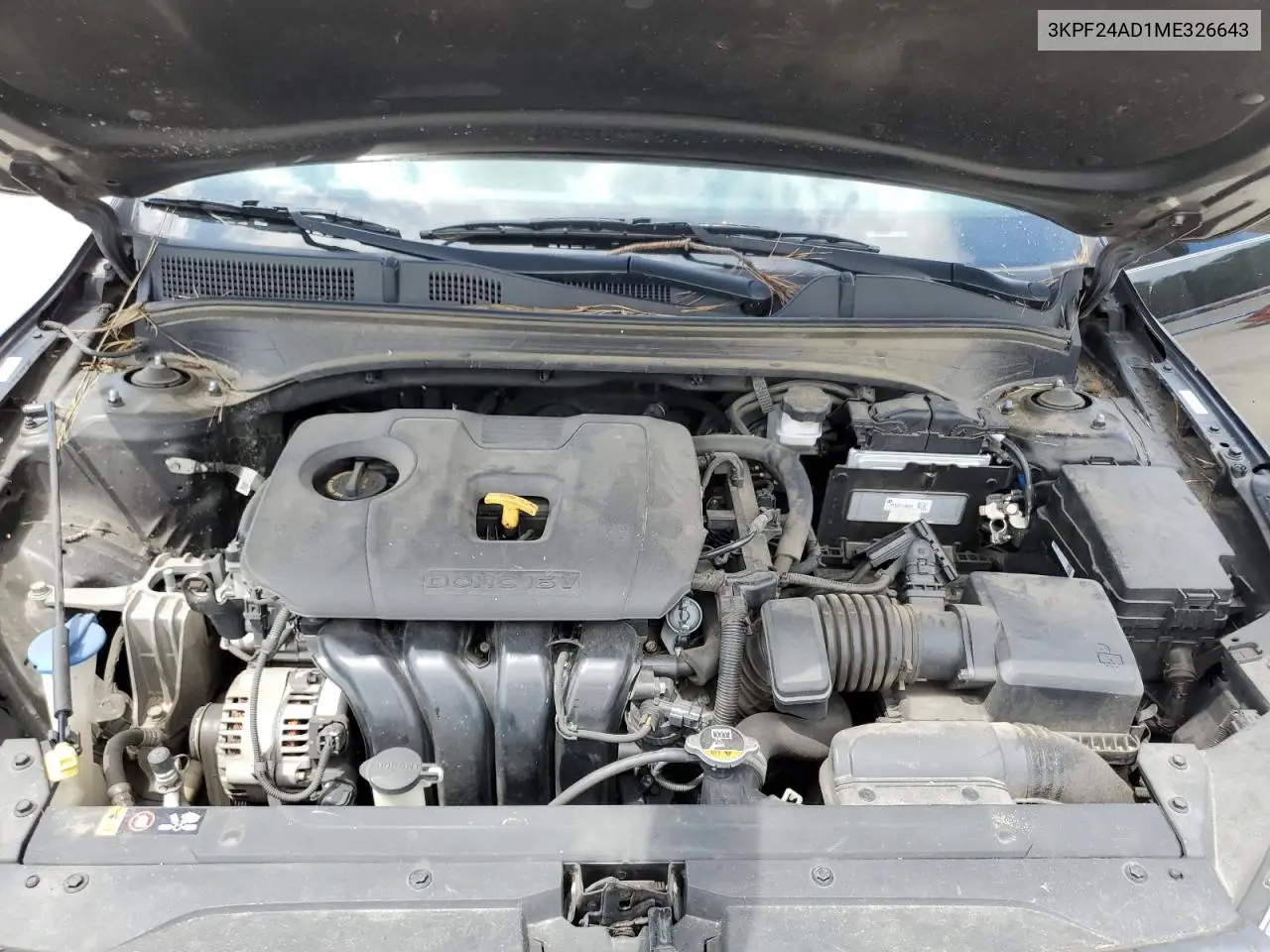 2021 Kia Forte Fe VIN: 3KPF24AD1ME326643 Lot: 61151565