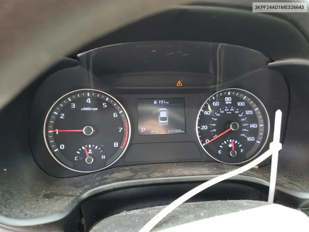 2021 Kia Forte Fe VIN: 3KPF24AD1ME326643 Lot: 61151565