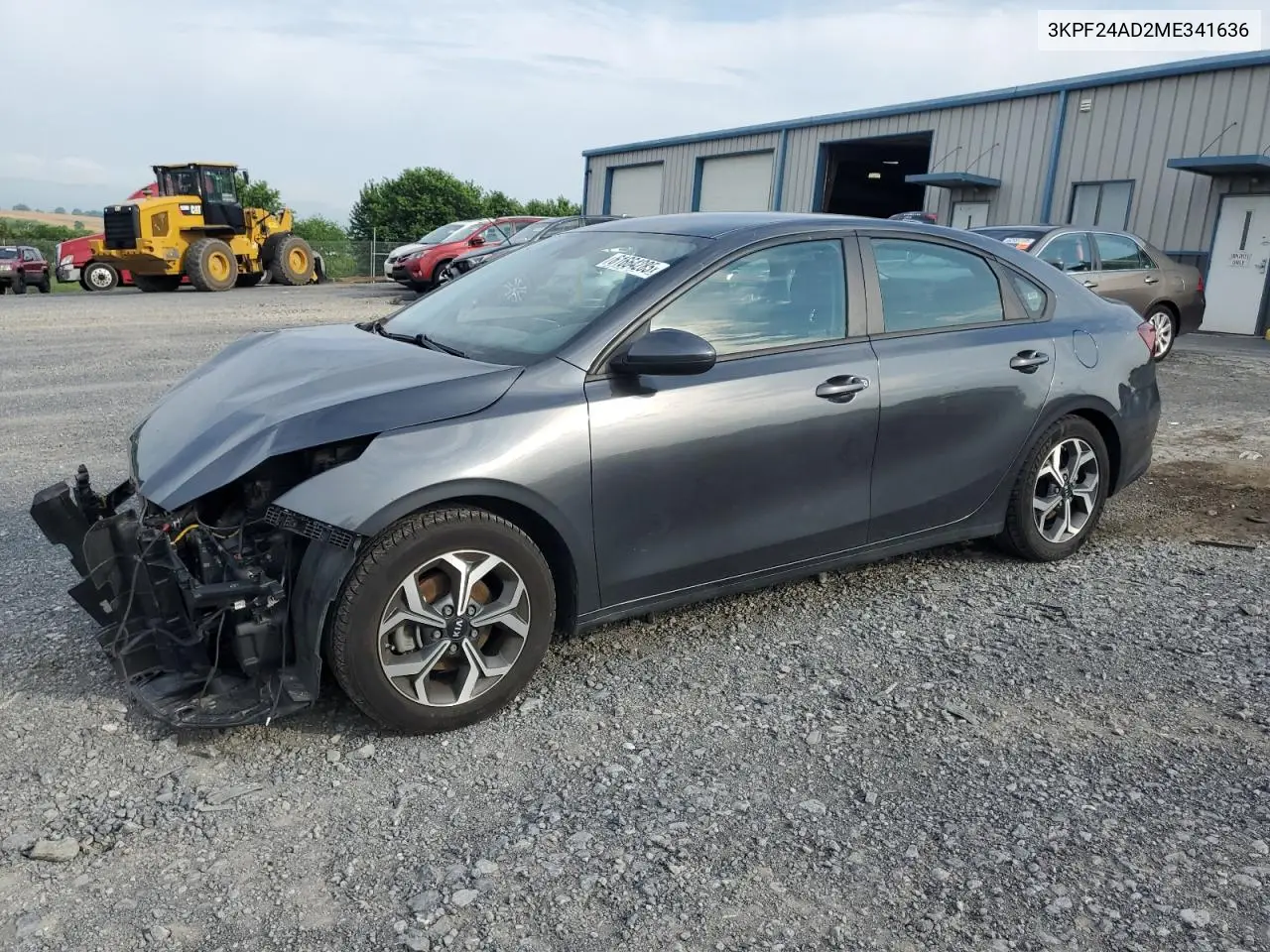 2021 Kia Forte Fe VIN: 3KPF24AD2ME341636 Lot: 61664285