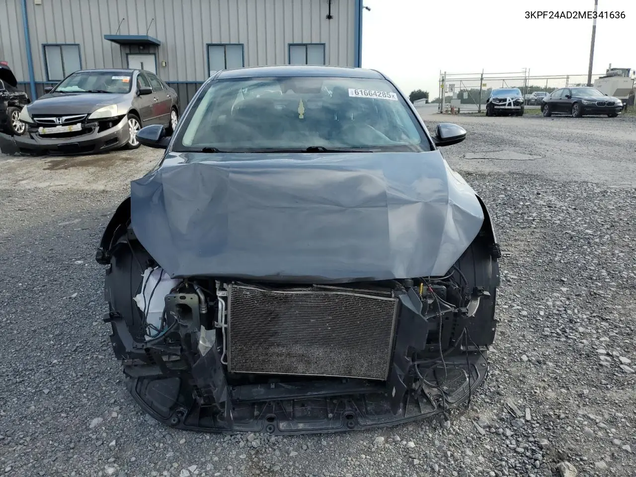 2021 Kia Forte Fe VIN: 3KPF24AD2ME341636 Lot: 61664285