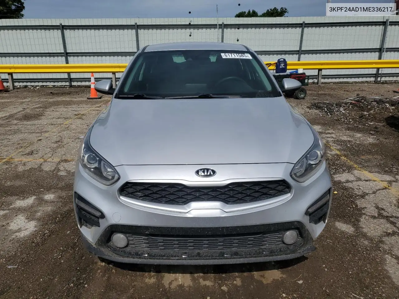 2021 Kia Forte Fe VIN: 3KPF24AD1ME336217 Lot: 61711585