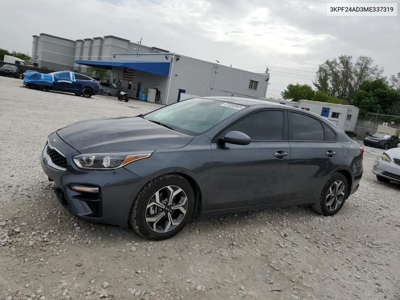 2021 Kia Forte Fe VIN: 3KPF24AD3ME337319 Lot: 61855945