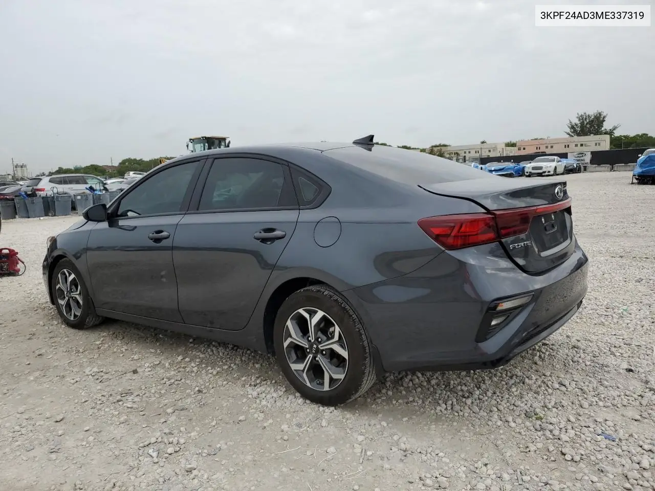 2021 Kia Forte Fe VIN: 3KPF24AD3ME337319 Lot: 61855945