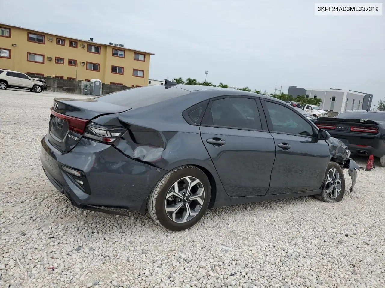 2021 Kia Forte Fe VIN: 3KPF24AD3ME337319 Lot: 61855945
