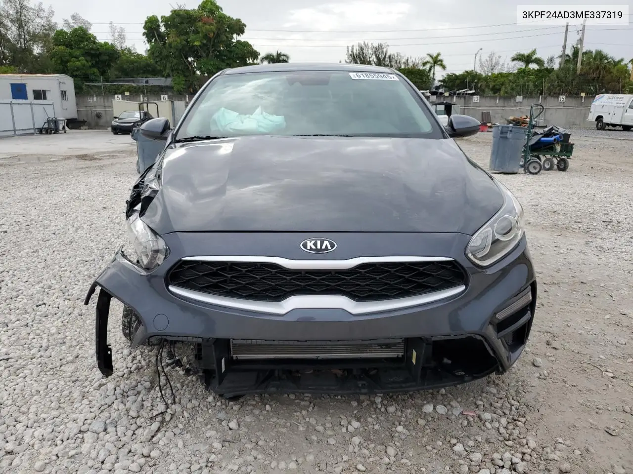 2021 Kia Forte Fe VIN: 3KPF24AD3ME337319 Lot: 61855945
