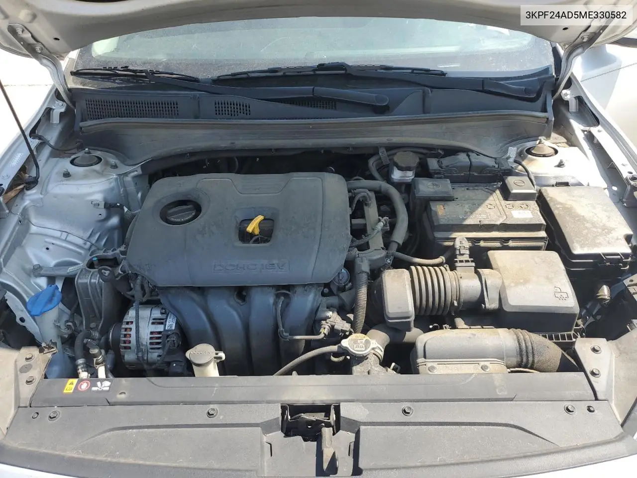 2021 Kia Forte Fe VIN: 3KPF24AD5ME330582 Lot: 61935335