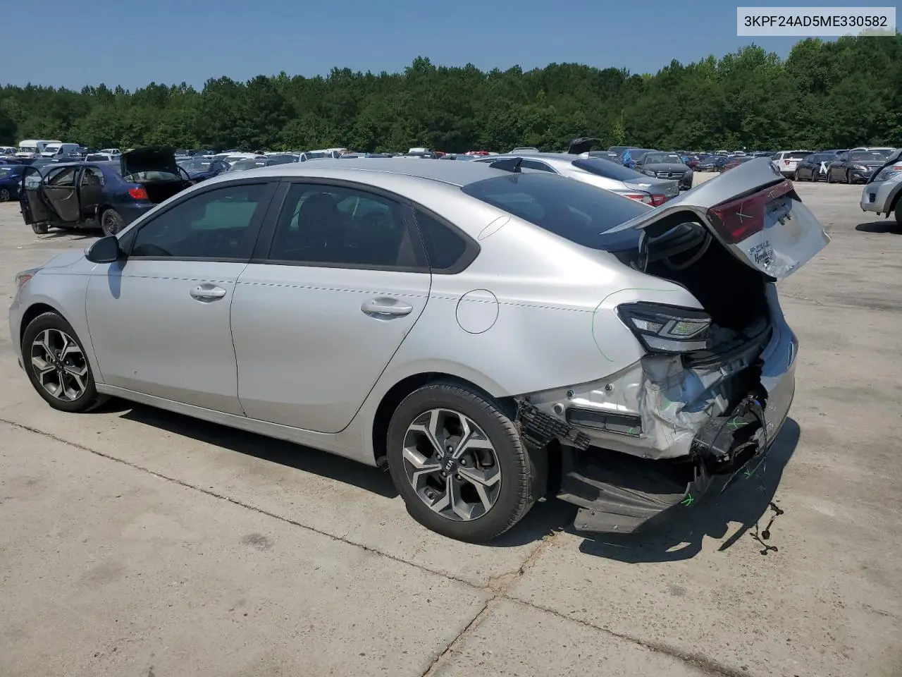 2021 Kia Forte Fe VIN: 3KPF24AD5ME330582 Lot: 61935335