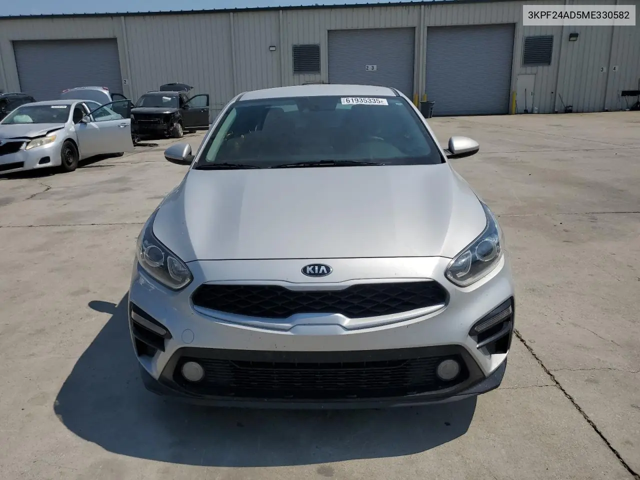 2021 Kia Forte Fe VIN: 3KPF24AD5ME330582 Lot: 61935335