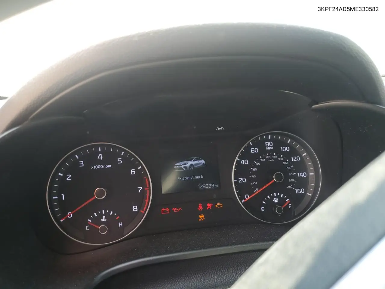 2021 Kia Forte Fe VIN: 3KPF24AD5ME330582 Lot: 61935335