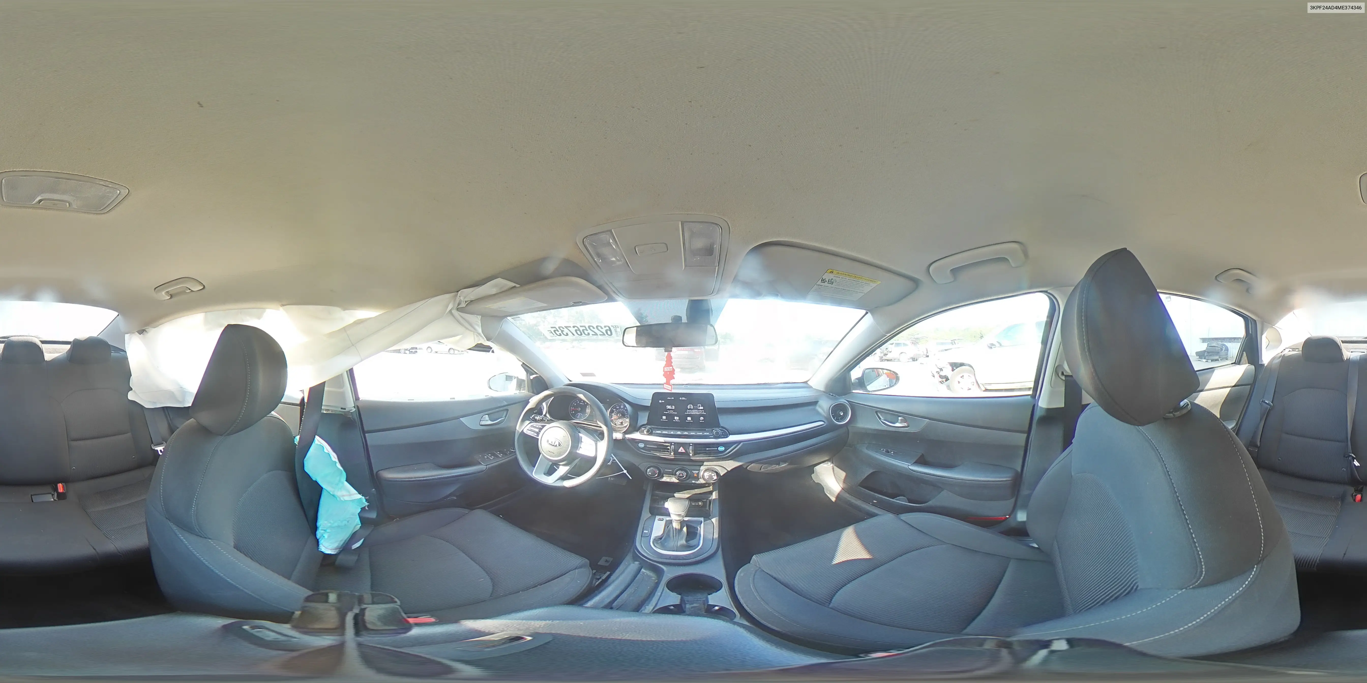 2021 Kia Forte Fe VIN: 3KPF24AD4ME374346 Lot: 62256735