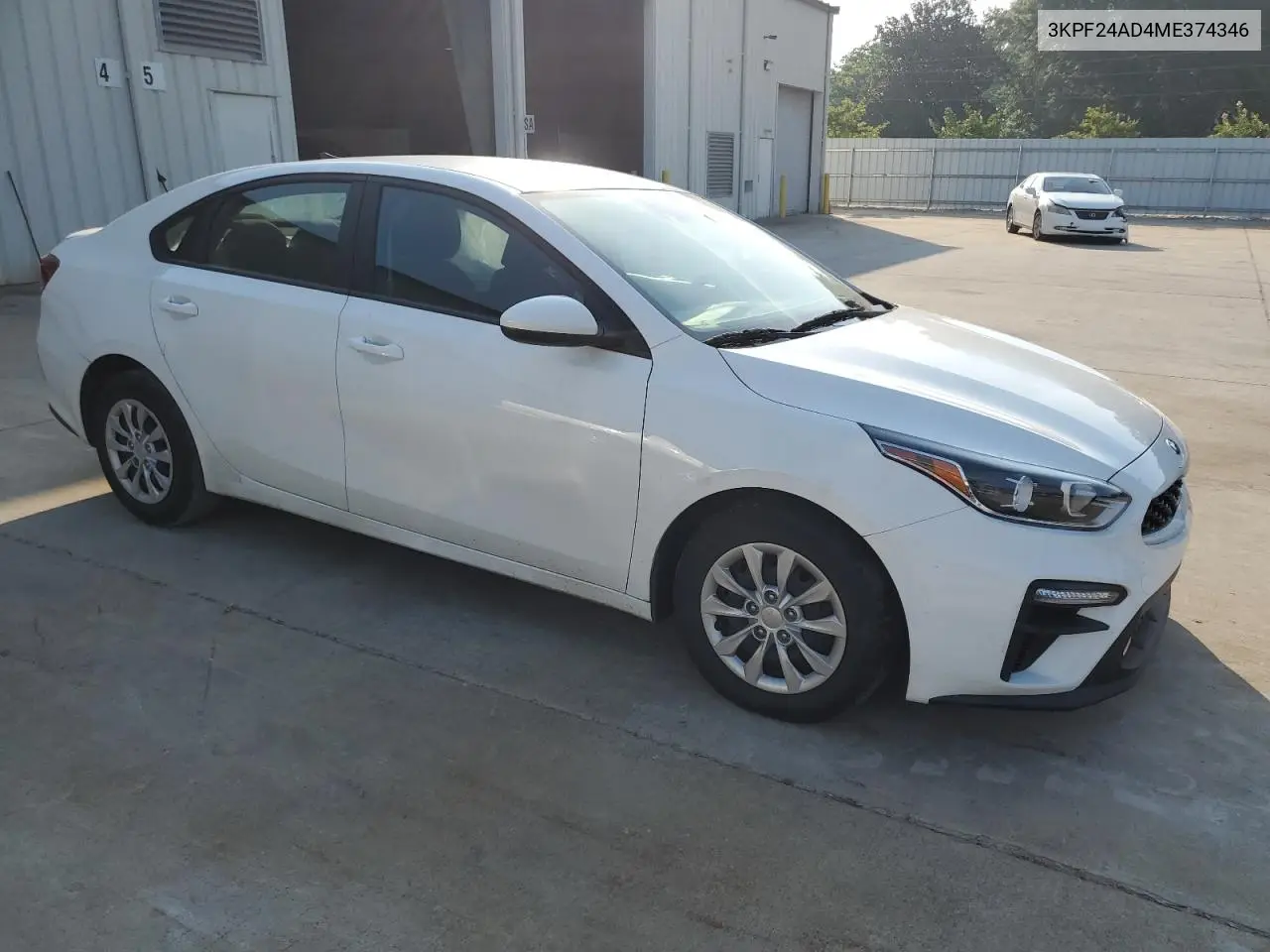 2021 Kia Forte Fe VIN: 3KPF24AD4ME374346 Lot: 62256735