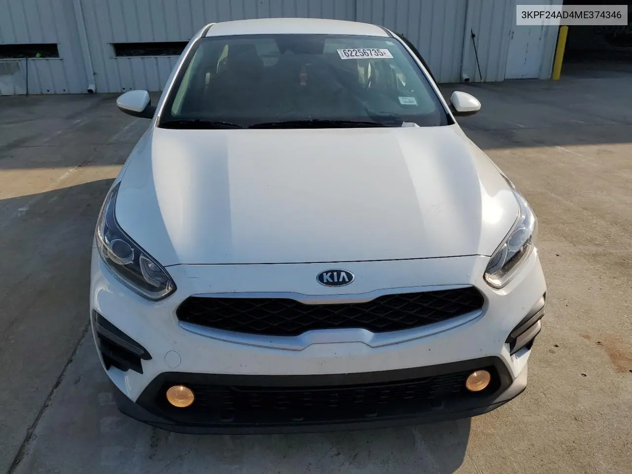 2021 Kia Forte Fe VIN: 3KPF24AD4ME374346 Lot: 62256735