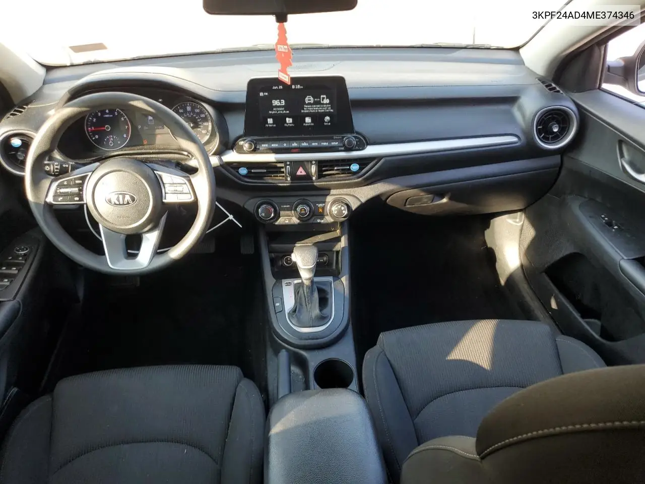 2021 Kia Forte Fe VIN: 3KPF24AD4ME374346 Lot: 62256735