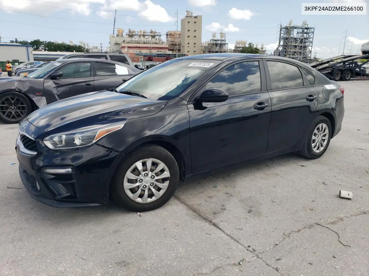 2021 Kia Forte Fe VIN: 3KPF24AD2ME266100 Lot: 62287525