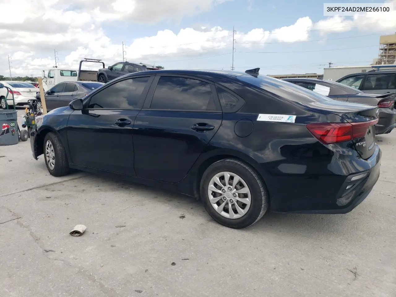 2021 Kia Forte Fe VIN: 3KPF24AD2ME266100 Lot: 62287525