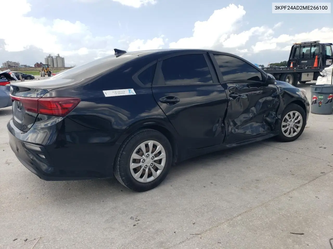 2021 Kia Forte Fe VIN: 3KPF24AD2ME266100 Lot: 62287525